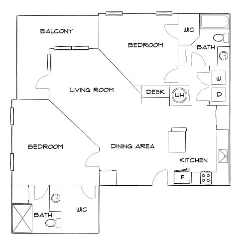Adara Alexander Place - Raleigh, NC - Diagram