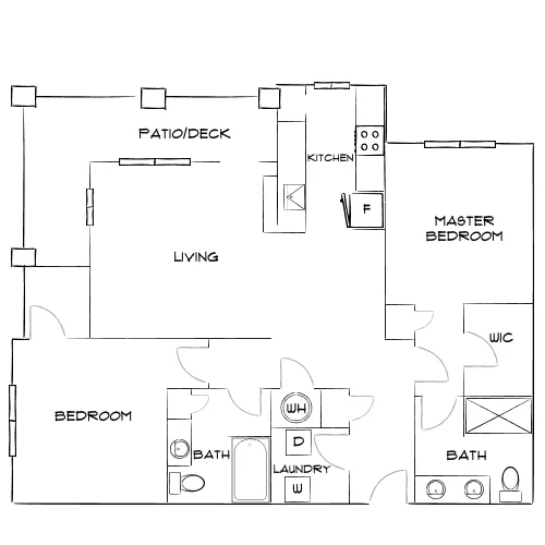 Brea Wendell Falls - Wendell, NC - Diagram