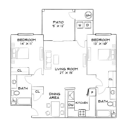 Villas at Towngate - Moreno Valley, CA - Diagram