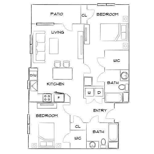 River Birch - Watertown, MA - Furnished Diagram