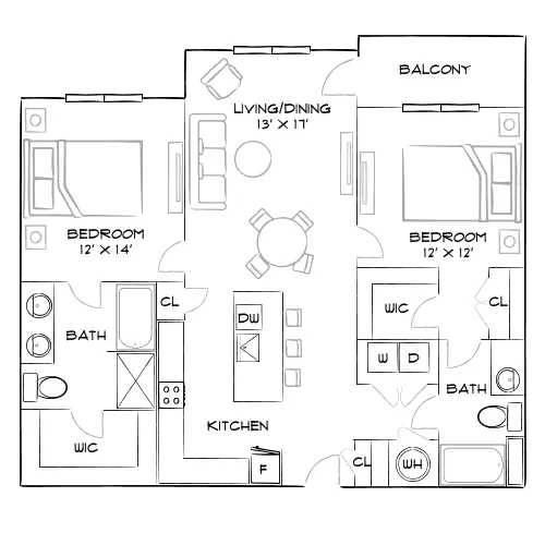 Sire Wellington - Haslet, TX - Furnished Diagram