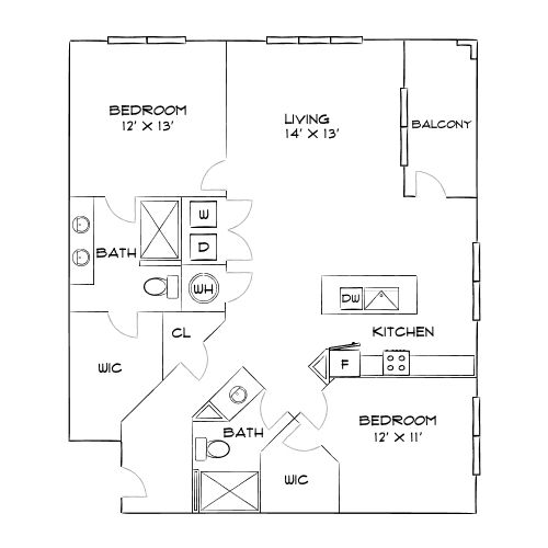 Pine and Parker - Parker, CO - Diagram