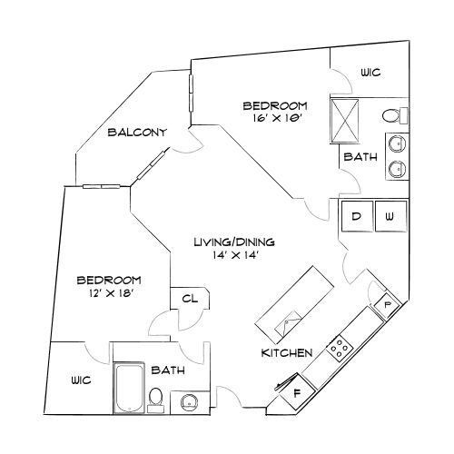 Grant Row Lofts - Thornton, CO - Diagram
