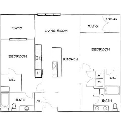 Design 2D floor plan