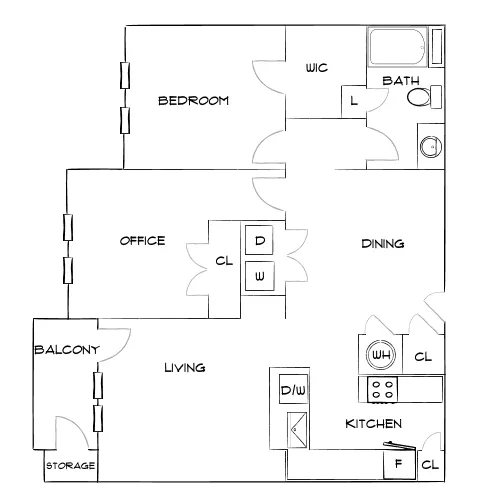The Brooke - Atlanta, GA - Diagram
