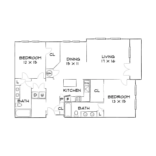 The Hartley - Atlanta, GA - Diagram