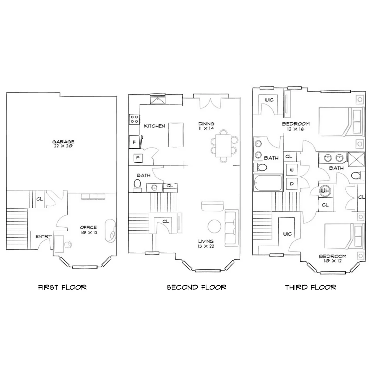 The Hartley - Atlanta, GA - Furnished Diagram
