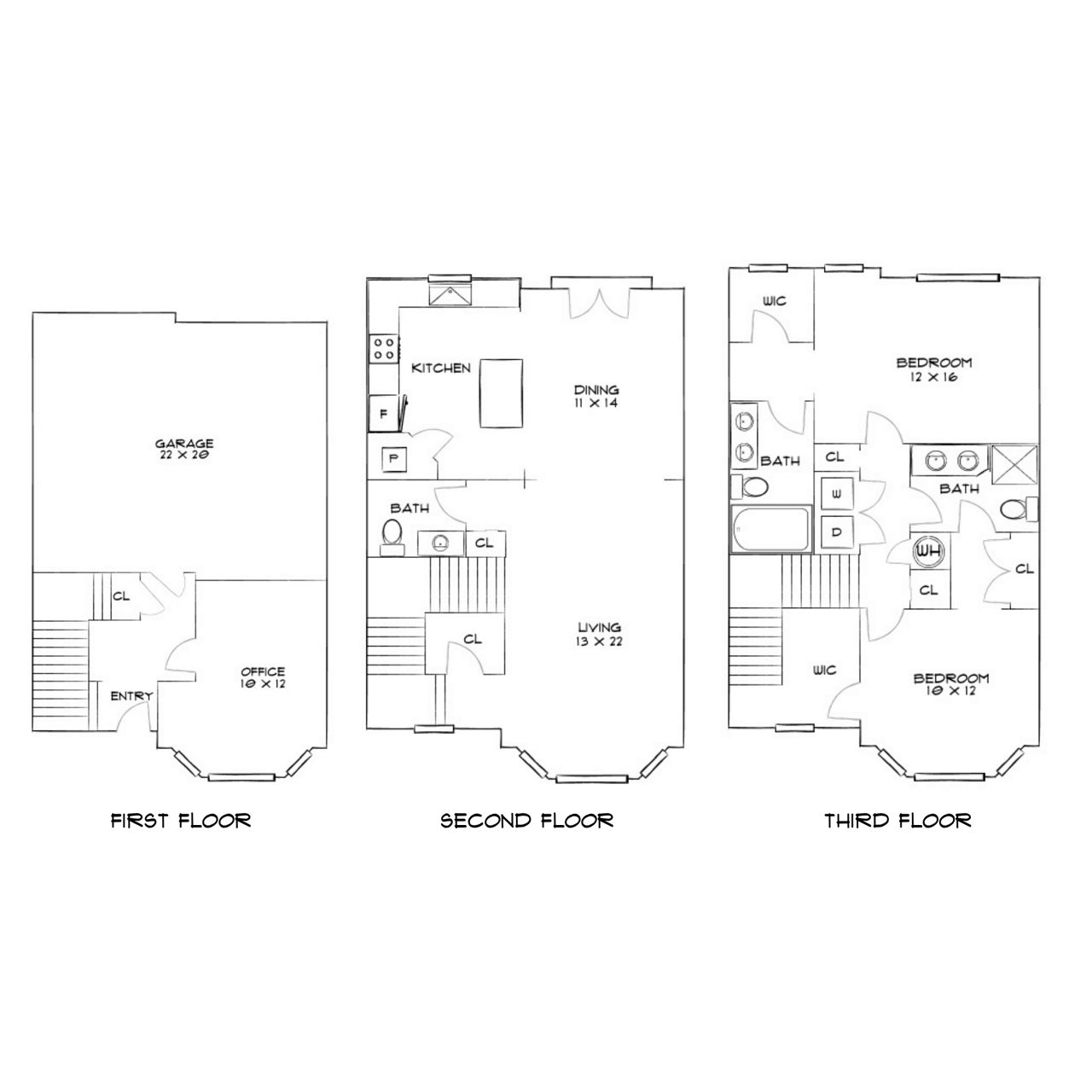 Design 2F25 Carriage Home floor plan