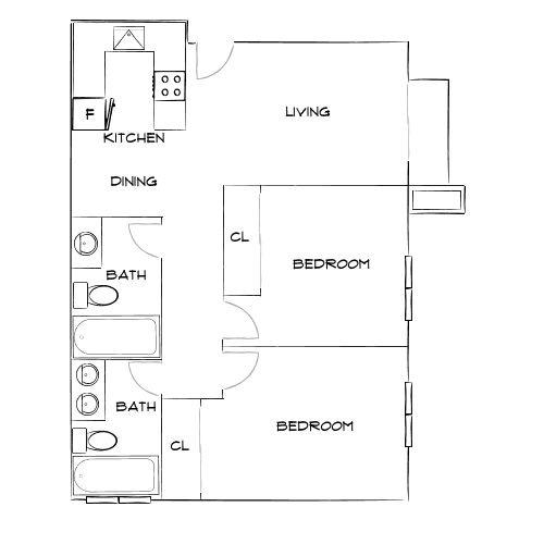 The Hills at Fashion Valley - San Diego, CA - Diagram