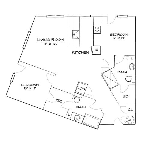 Park and Market - Raleigh, NC - Diagram