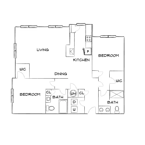 Solay Fort Worth - Fort Worth, TX - Diagram