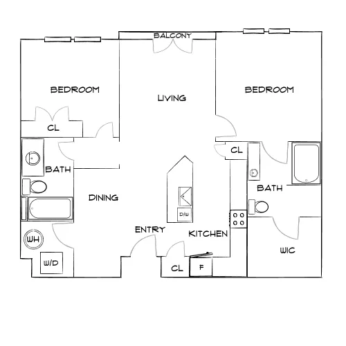 Lenox Village Town Center - Nashville, TN - Diagram