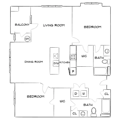 Wesley Village - Charlotte, NC - Diagram