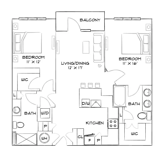 Emory Point - Atlanta, GA - Furnished Diagram