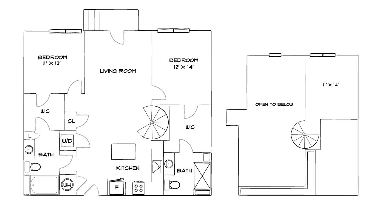 Park and Market - Raleigh, NC - Diagram