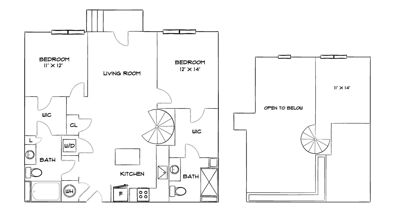 Park and Market - Raleigh, NC - Diagram