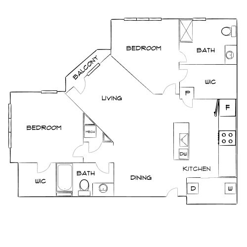 Design 2I floor plan