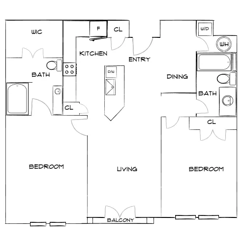 Lenox Village Town Center - Nashville, TN - Diagram