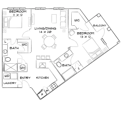 Emory Point - Atlanta, GA - Furnished Diagram