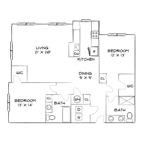 Sire Wellington - Haslet, TX - Diagram