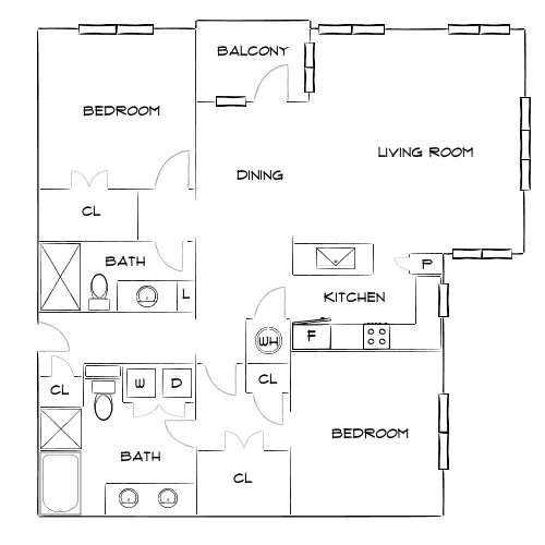 Rowe Vinings - Atlanta, GA - Diagram