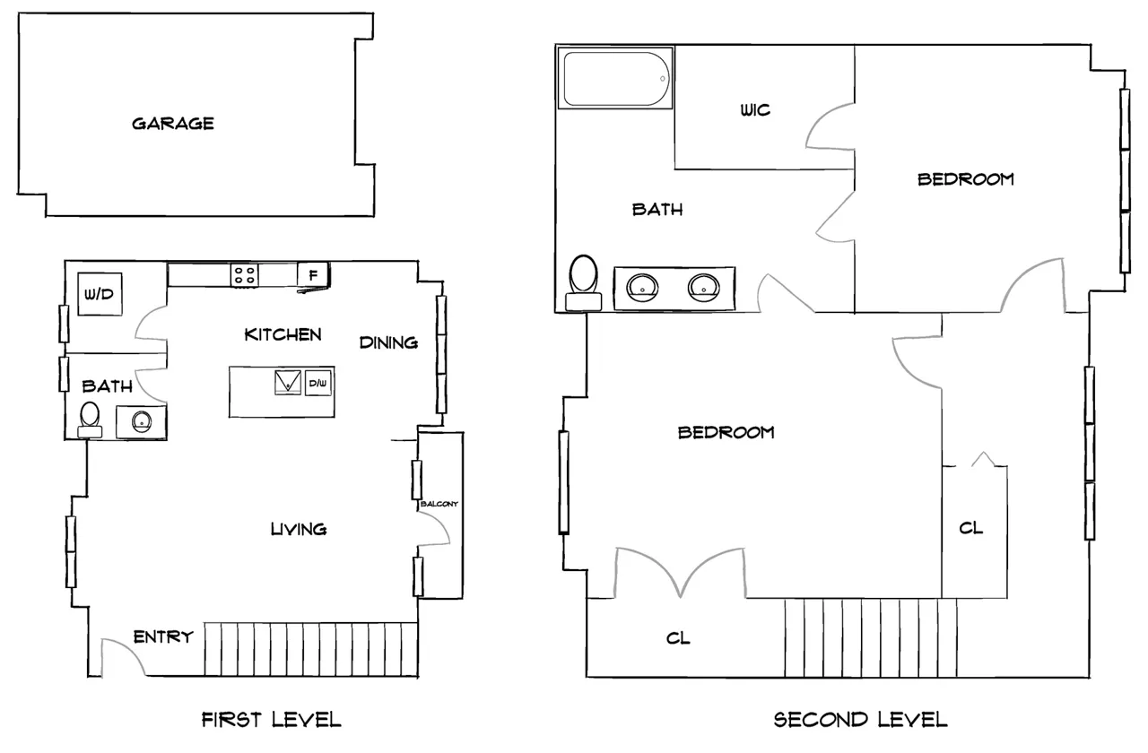 Wesley Village - Charlotte, NC - Diagram