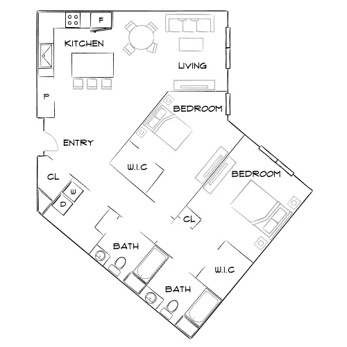 River Birch - Watertown, MA - Furnished Diagram
