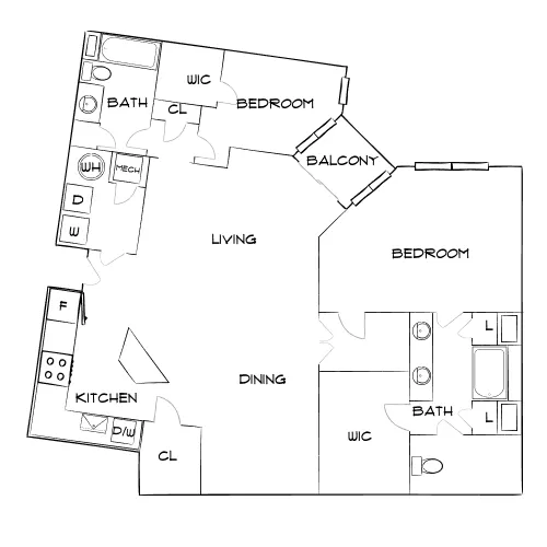 Lenox Village Town Center - Nashville, TN - Diagram