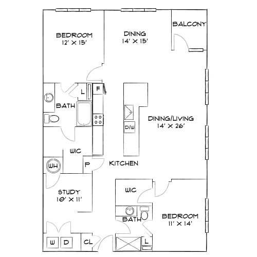 Emory Point - Atlanta, GA - Diagram