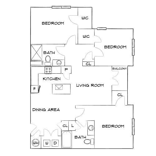 Treeline Timber Creek - Garner, NC - Diagram