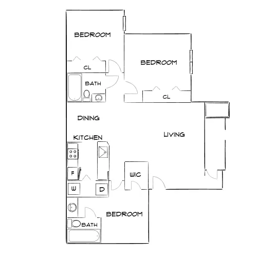 The Sanctuary - Las Vegas, NV - Diagram