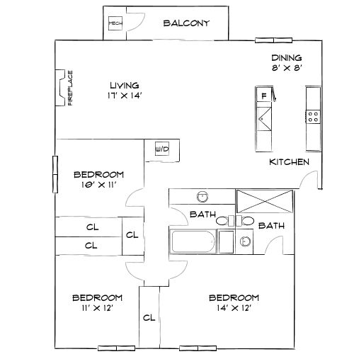 Design 3A Premier 2 floor plan
