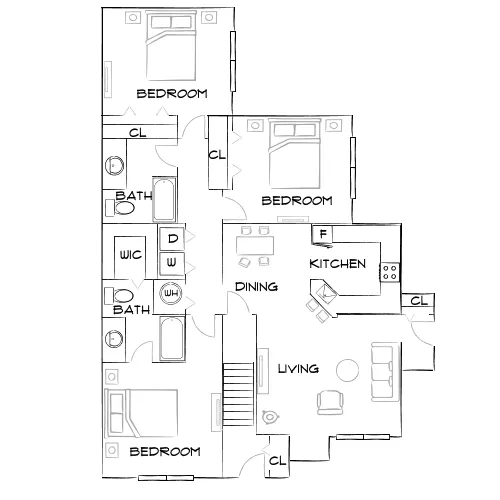 Solace Timacuan - Lake Mary, FL - Furnished Diagram