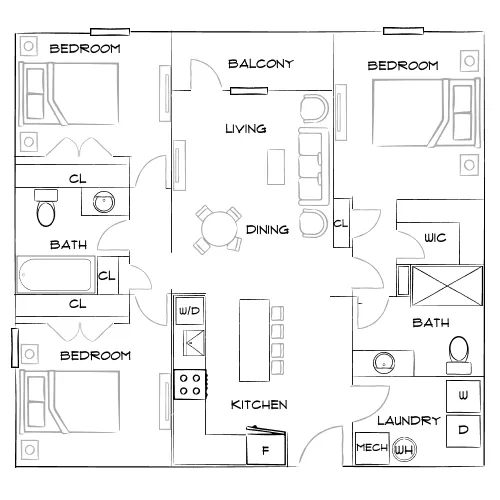 Lirio at Rafina - Davenport, FL - Furnished Diagram