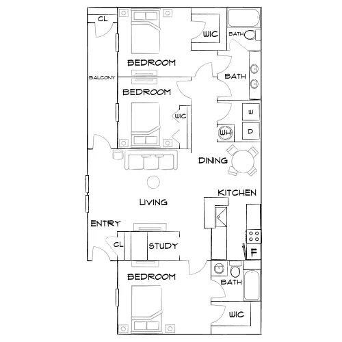 Arbor Place - Douglasville, GA - Diagram