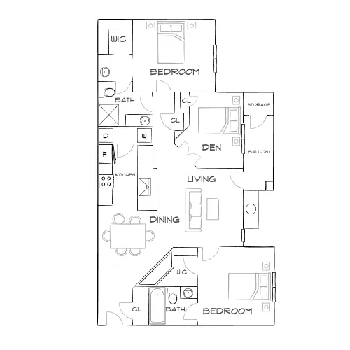 Sirona - Atlanta, GA - Furnished Diagram