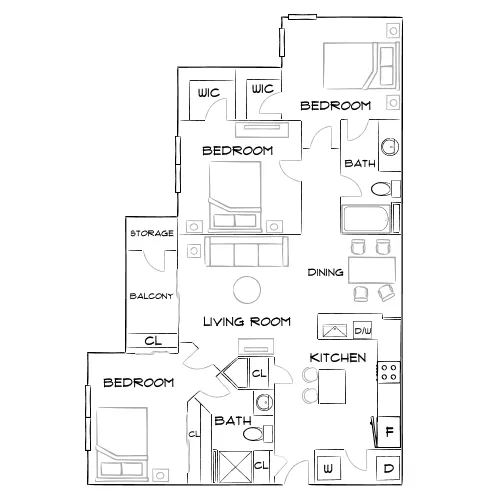 Providence Trail - Mt. Juliet, TN - Furnished Diagram