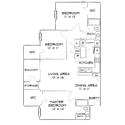 Amara Metrowest - Orlando, FL - Diagram