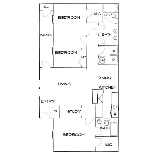 Design 3A Premier floor plan