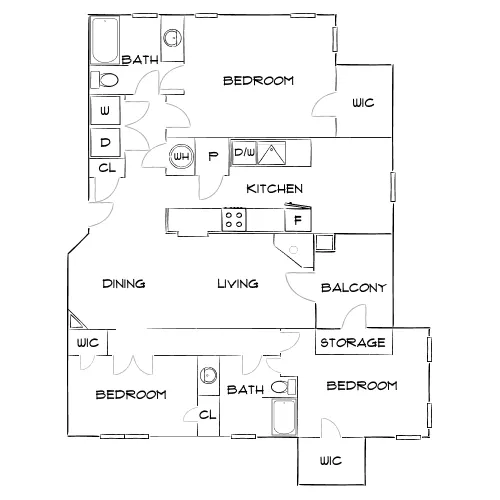 Perimeter Circle - Sandy Springs, GA - Diagram