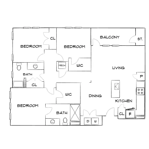 The Ellison - Kennesaw, GA - Diagram