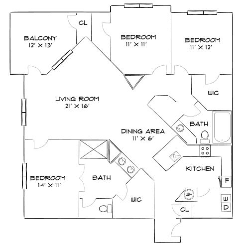 Design 3A Premier floor plan