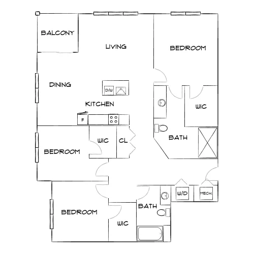 Harper Place at Bees Ferry - Charleston, SC - Diagram