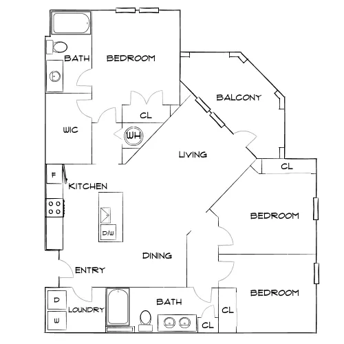 Addison at South Tryon - Charlotte, NC - Diagram