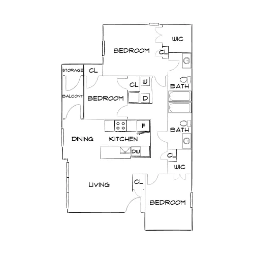 Anson at the Lakes - Charlotte, NC - Diagram