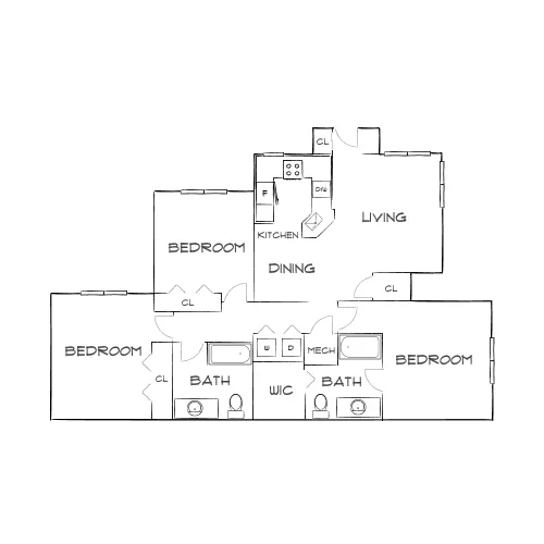 Burano Hunters Creek - Orlando, FL - Diagram