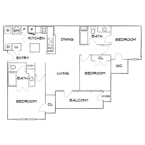 Design 3A Premier floor plan