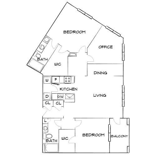 The Brooke - Atlanta, GA - Diagram