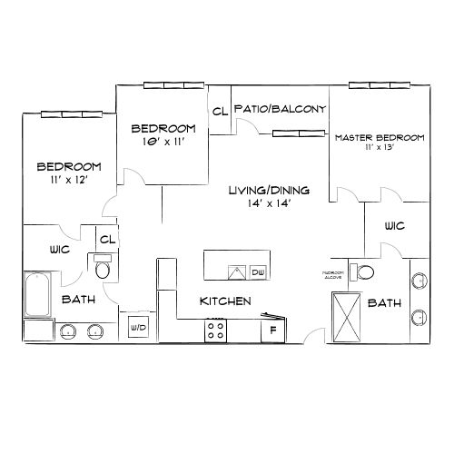 Design 3A20 floor plan