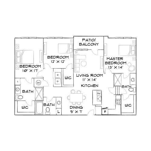 Design 3A30 floor plan